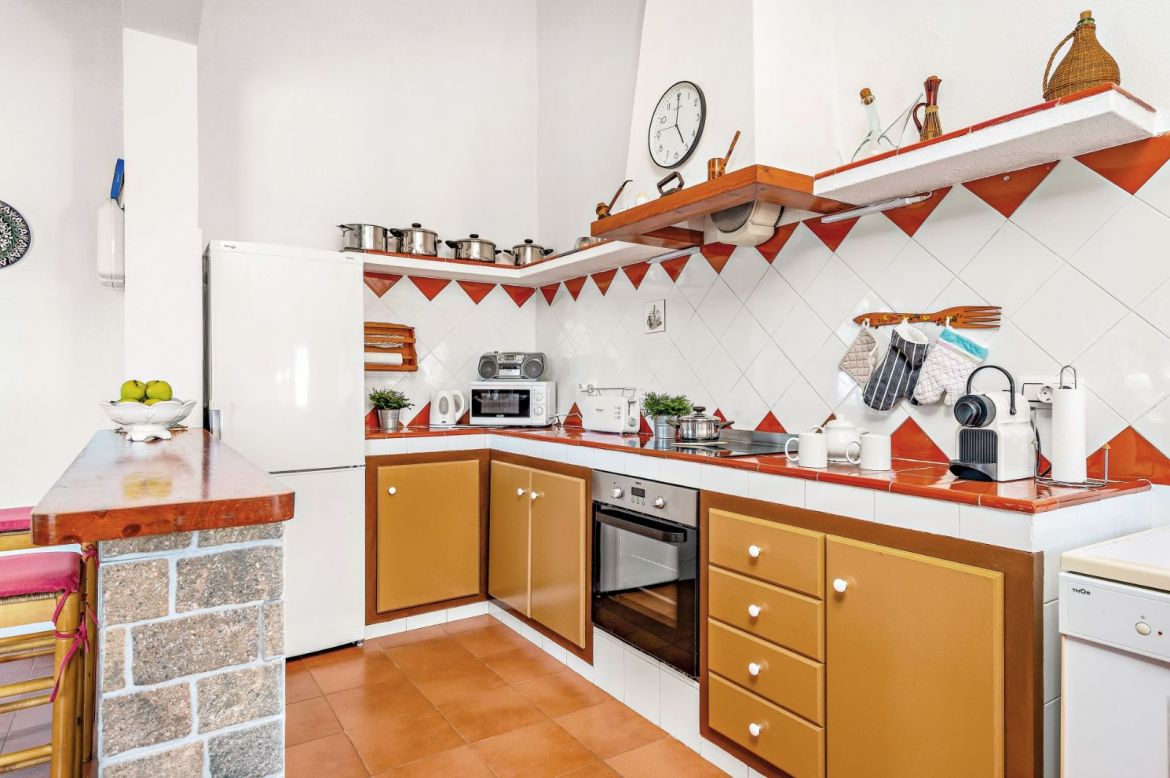 Kitchen at Finca Llucasaldent Menor